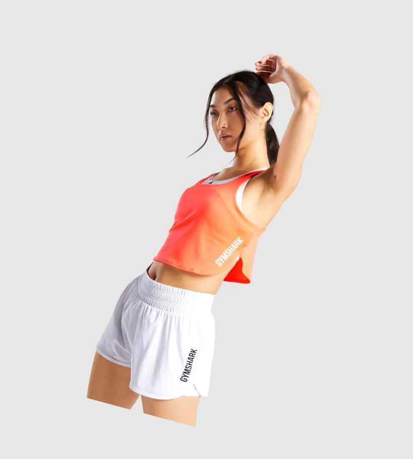 Dámské Mikiny Gymshark Pulse Crop Top Koralove | CZ-4410118
