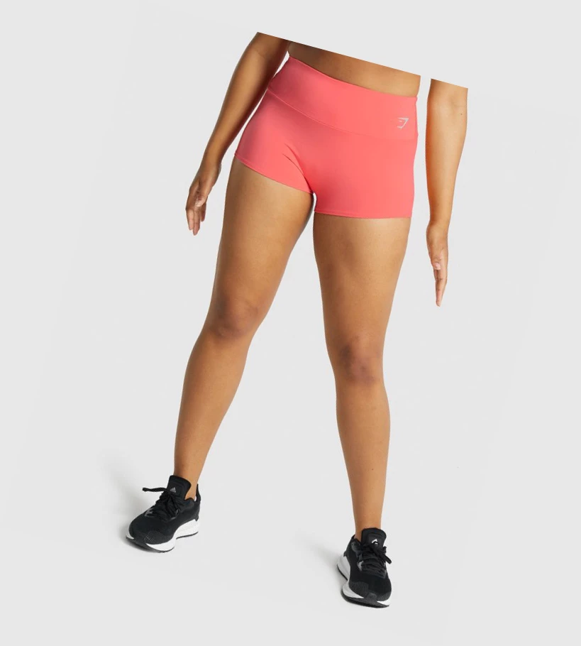 Dámské Šortky Gymshark Tréninková Quad Růžové | CZ-4410639