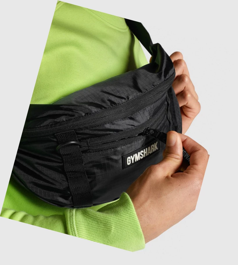 Pánské Tašky & Batohy Gymshark GS Cross Body Černé | CZ-4411217