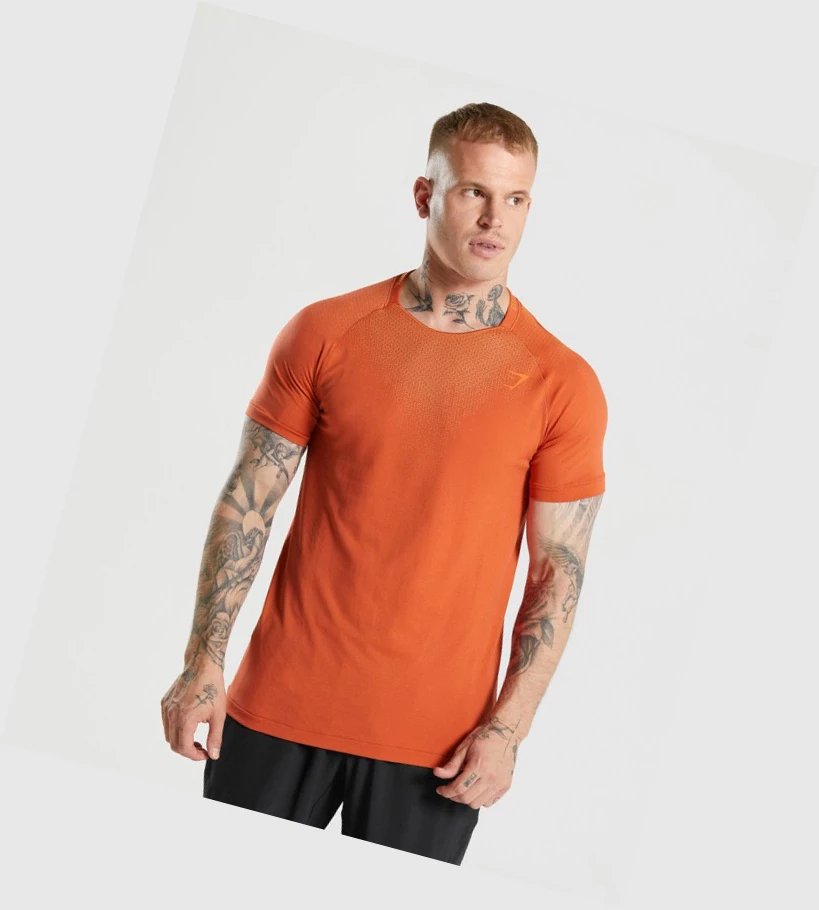 Pánské Tričko Gymshark Apex Contrast Červené | CZ-4409824