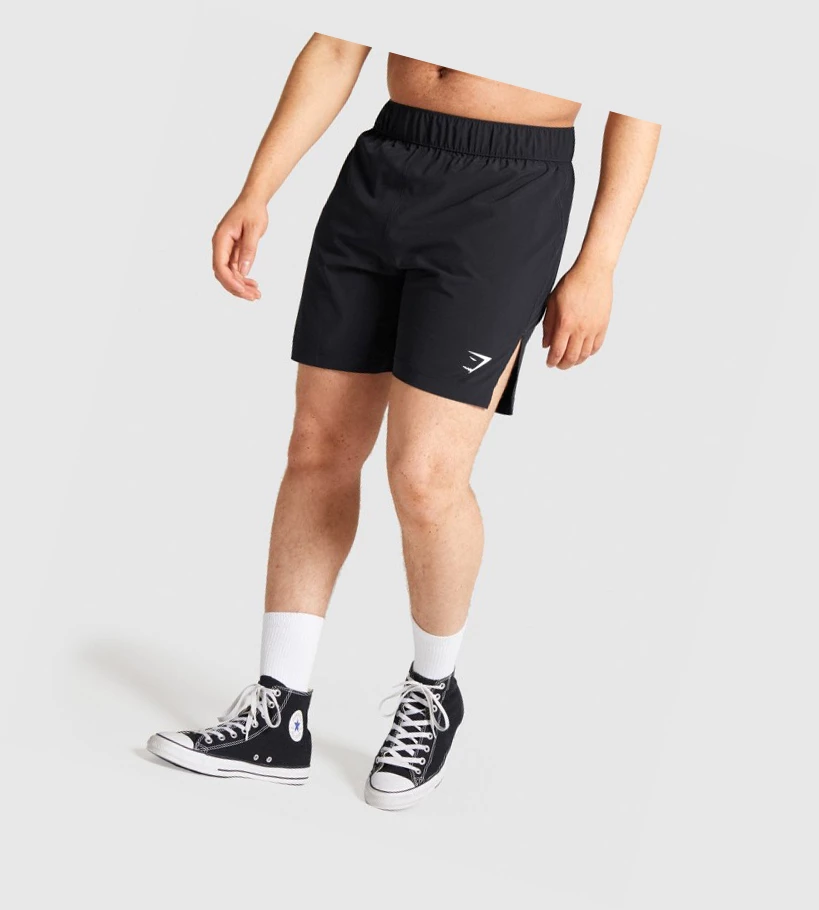 Pánské Šortky Gymshark Combat Striking Černé | CZ-4410445